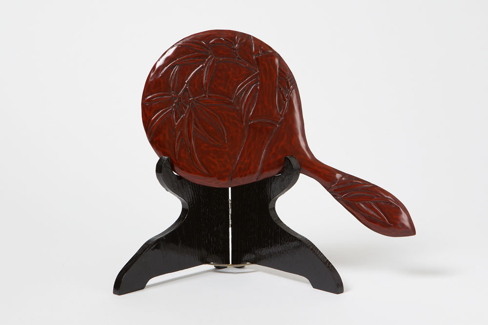 鎌倉彫の手鏡 竹 | 鎌倉彫陽雅堂 公式オンラインショップ 伝統工芸品